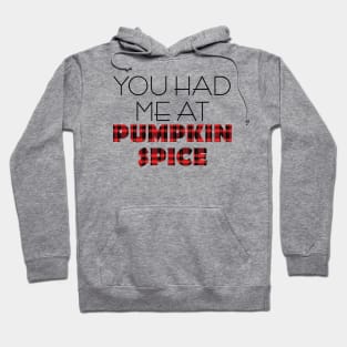 you had me at pumpkin spice Hoodie